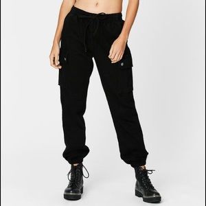 CARMAR Black Denim Joggers